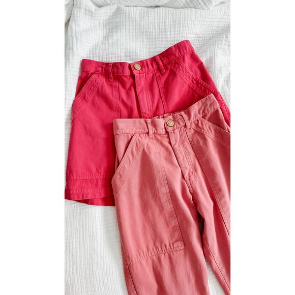 Big Bud Press High Waist Coral Pink Pencil Pants size XS made in LA - Picture 9 of 10